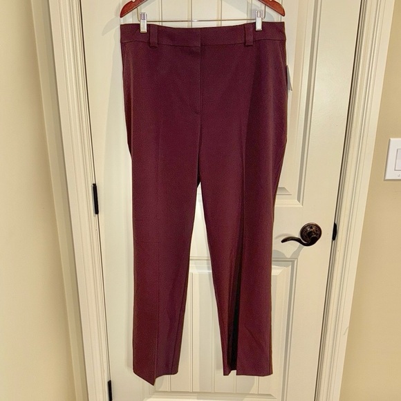 Reitmans Pants Eggplant Office Business Casual Women's Size 18 - Picture 3 of 16